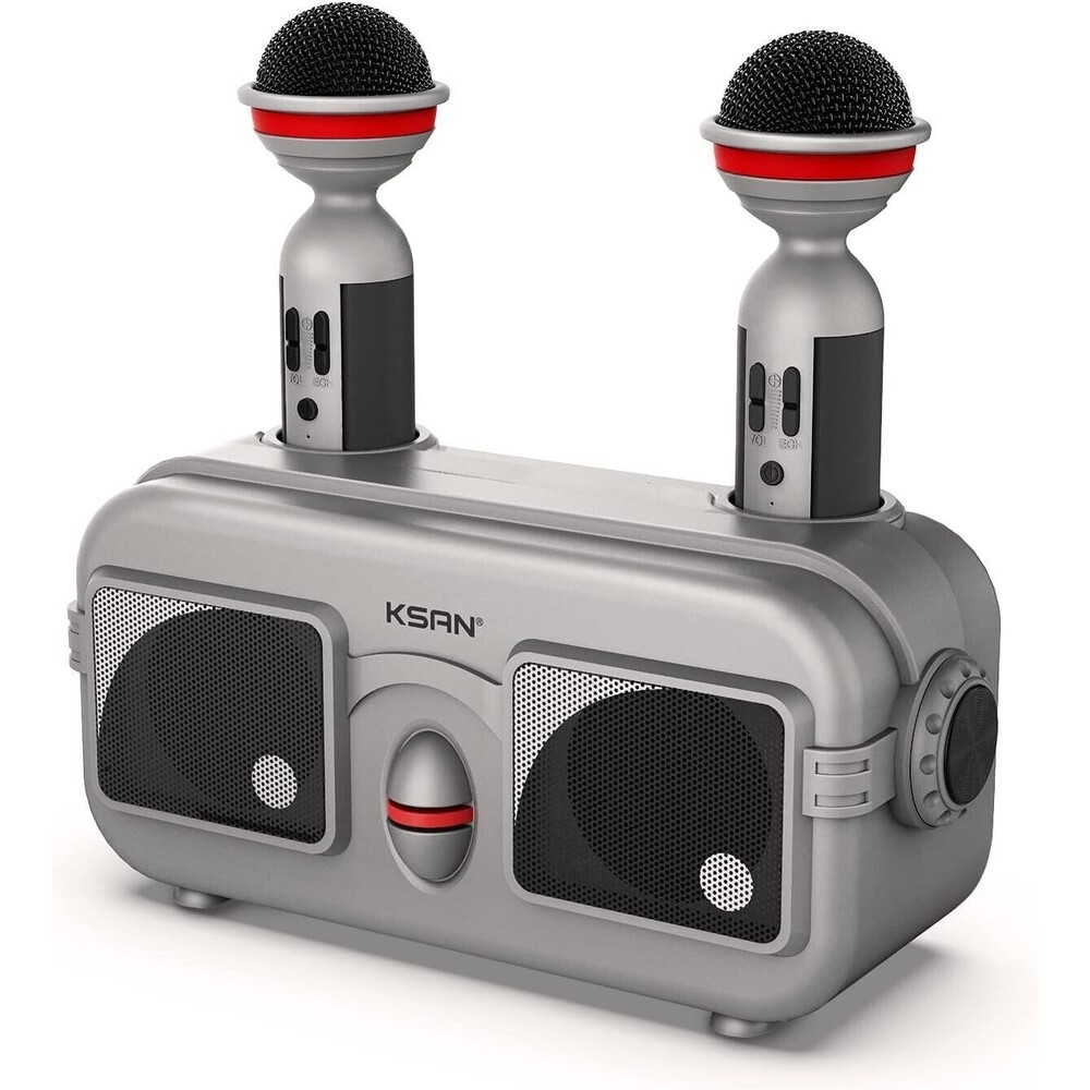 Karaoke Machine for Kids & Adults - KSAN VF-303 KARAOKE MACHINE FAMILY KTV